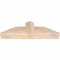 Ekena Millwork Portland Smooth Timber Gable Bracket, Douglas Fir, 36"W x 10"H x 5 1/2"D x 5 1/2"F, 7/12 Pitch GBW036X10X0606POR00SDF - alternate 5